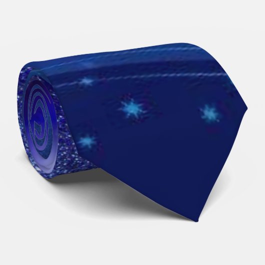 kerstStropdas, kerstengel Stropdas (Opgerold)