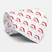 kerstStropdas/kerstman Stropdas (Opgerold)