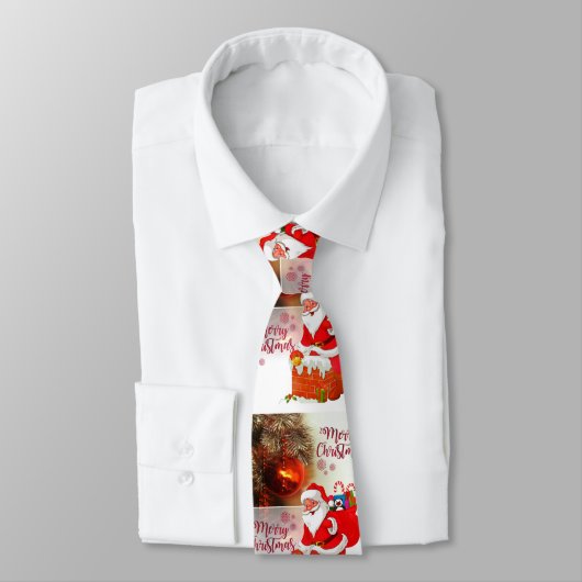 KerstStropdas, kerstman Stropdas (Gebonden)