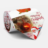 KerstStropdas, kerstman Stropdas (Opgerold)