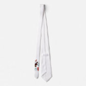 KerstStropdas, kerstman Stropdas (Achterkant)