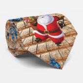 KerstStropdas, kerstman Stropdas (Opgerold)