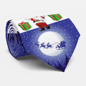 KerstStropdas, kerstman Stropdas (Opgerold)