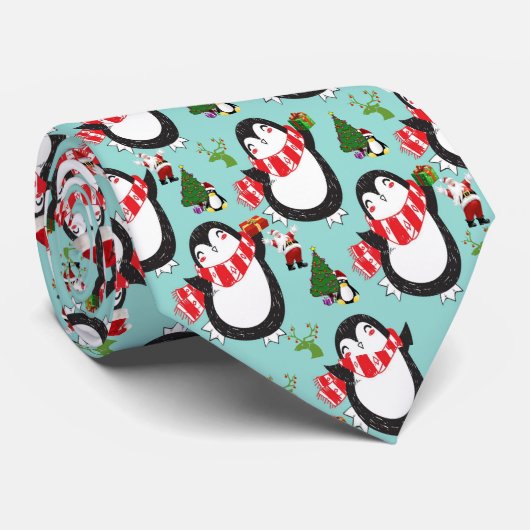 KerstStropdas, Penguin Stropdas (Opgerold)