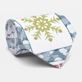 KerstStropdas, Prettige feestdagen Stropdas (Opgerold)