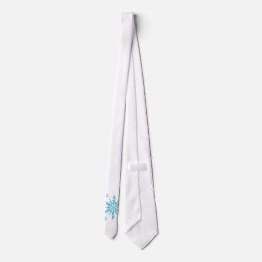 kerstStropdas, Snowflake Stropdas (Achterkant)