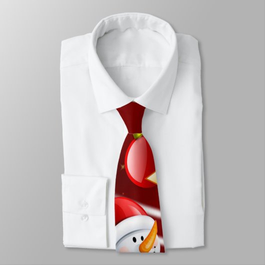 KerstStropdas, Snowman Stropdas (Gebonden)