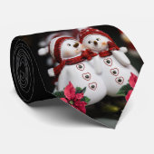 KerstStropdas, Snowman Stropdas (Opgerold)