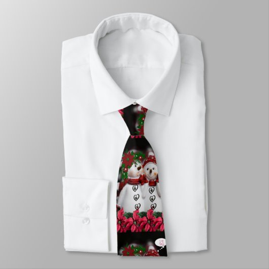 KerstStropdas, Snowman Stropdas (Gebonden)