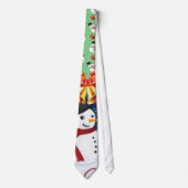 KerstStropdas, Snowman Stropdas (Voorkant)