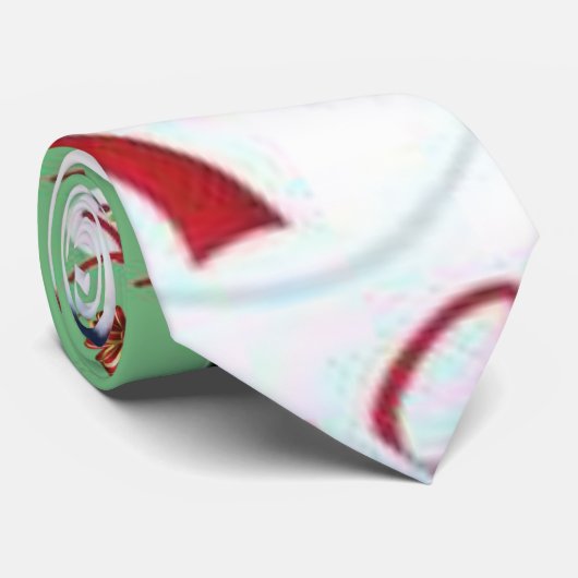 KerstStropdas, Snowman Stropdas (Opgerold)