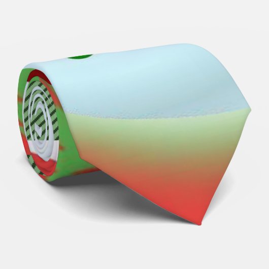 KerstStropdas, Snowman Stropdas (Opgerold)