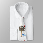 KerstStropdas, Snowman Stropdas (Gebonden)