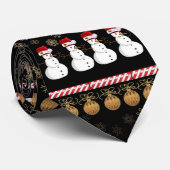 KerstStropdas, Snowman Stropdas (Opgerold)