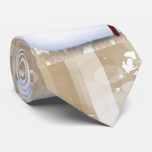 KerstStropdas, Snowman Stropdas (Opgerold)