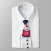 KerstStropdas, Snowman Stropdas (Gebonden)