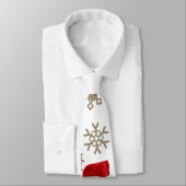 KerstStropdas, Snowman Stropdas (Gebonden)