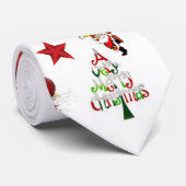 kerstStropdas Stropdas (Opgerold)