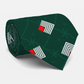 kerstStropdas Stropdas (Opgerold)