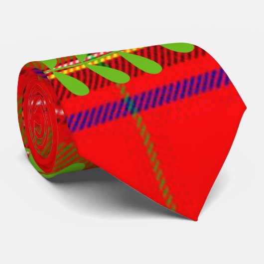 kerstStropdas Stropdas (Opgerold)
