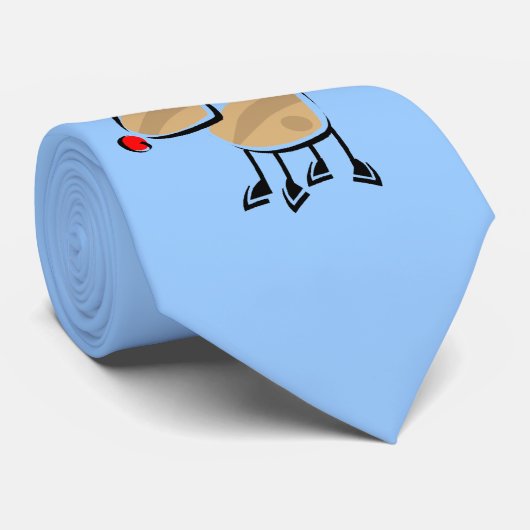 kerstStropdas Stropdas (Opgerold)