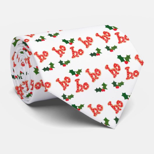 kerstStropdas Stropdas (Opgerold)