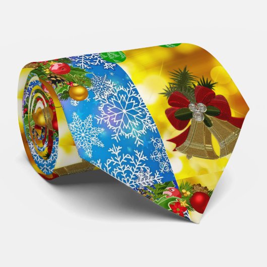 kerstStropdas Stropdas (Opgerold)