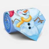 kerststropdas voor vader stropdas (Opgerold)