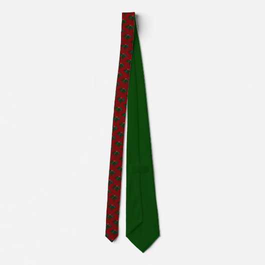kerstStropdassen Elf Costume Neckties Stropdas (Achterkant)