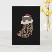 kerststrump kaart (Gele Bloem)