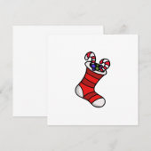 Kerststrump Kaart (Voorkant / Achterkant)