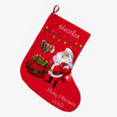 Kerststrump, Kerstman Grote Kerstsok (Voorkant (Hangend))