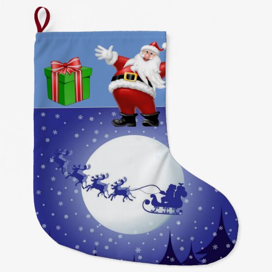 Kerststrump, Kerstman Grote Kerstsok (Voorkant)