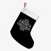 Kerststrump Kleine Kerstsok (Voorkant (Hangend))