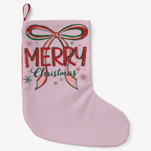 Kerststrump Kleine Kerstsok (Voorkant)