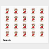 Kerststrump Vol Joy Sticker (Vel)