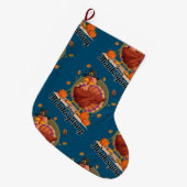 Kerststrump voor Thanksgiving Grote Kerstsok (Voorkant (Hangend))