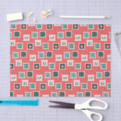 Kerststukken Zegels Tissue Papier (Craft)