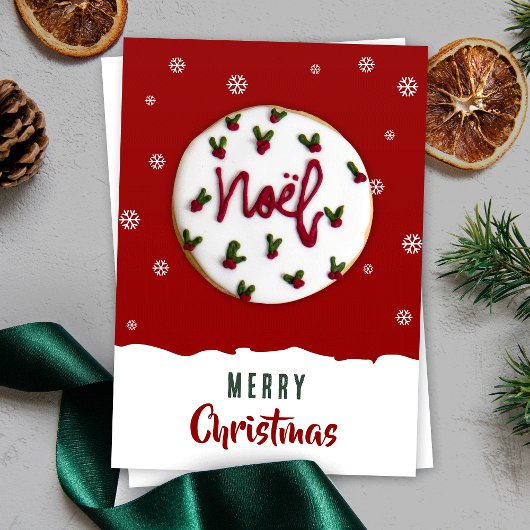 Kerstsuiker Cookie Verpakking Kaarten Feestelijk R