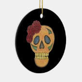 Kerstsuiker Gothic Keramisch Ornament (Rechts)