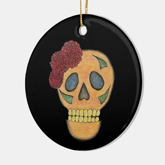 Kerstsuiker Gothic Keramisch Ornament (Links)