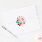Kerstsuiker Plum Fairy Notenkraker Ronde Sticker (Envelop)