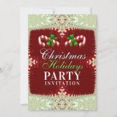 Kerstsuikerfeest Kerstvakantie Feest Kaart (Voorkant)