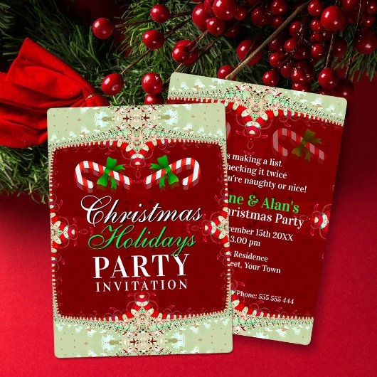 Kerstsuikerfeest Kerstvakantie Feest Kaart