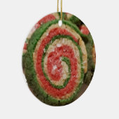 kerstsuikerkoekje keramisch ornament (Rechts)