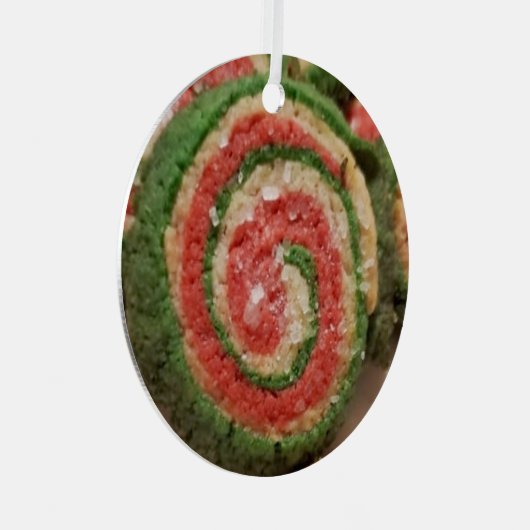 kerstsuikerkoekje metalen ornament (Voorkant Rechts)