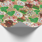 kerstsuikerkoekjes cadeaupapier (Hoek)