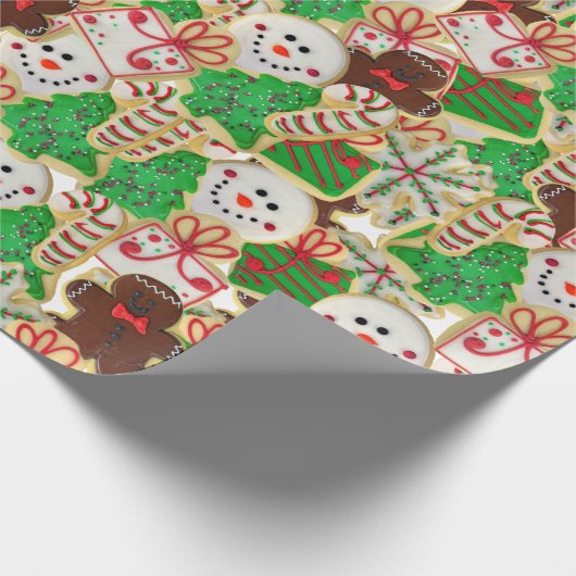 kerstsuikerkoekjes cadeaupapier (Hoek)