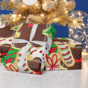 kerstsuikerkoekjes cadeaupapier