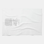 kerstsuikerkoekjes die keukenhanddoek recept (Horizontaal)